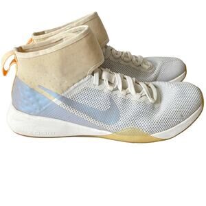 Nike Air Zoom Strong 2 Rise Women’s sneakers cream blue training shoes size 7